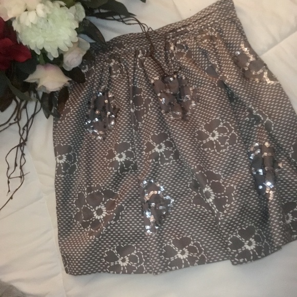Dresses & Skirts - Sequined Floral Party Skirt